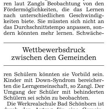 Artikel zur Gemeinschaftsschule in der BNN vom 28. Juni 2013 (Seite 23)