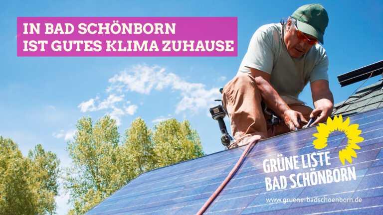 Klimaneutrales Bad Schönborn bis 2030