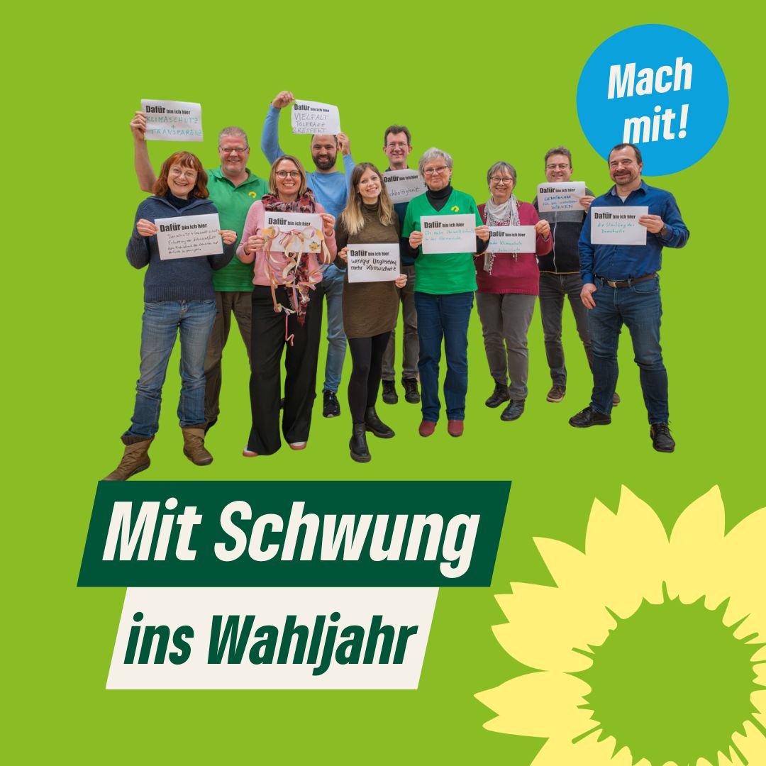 Mit Schwung ins Wahljahr Grüne Liste Bad Schönborn