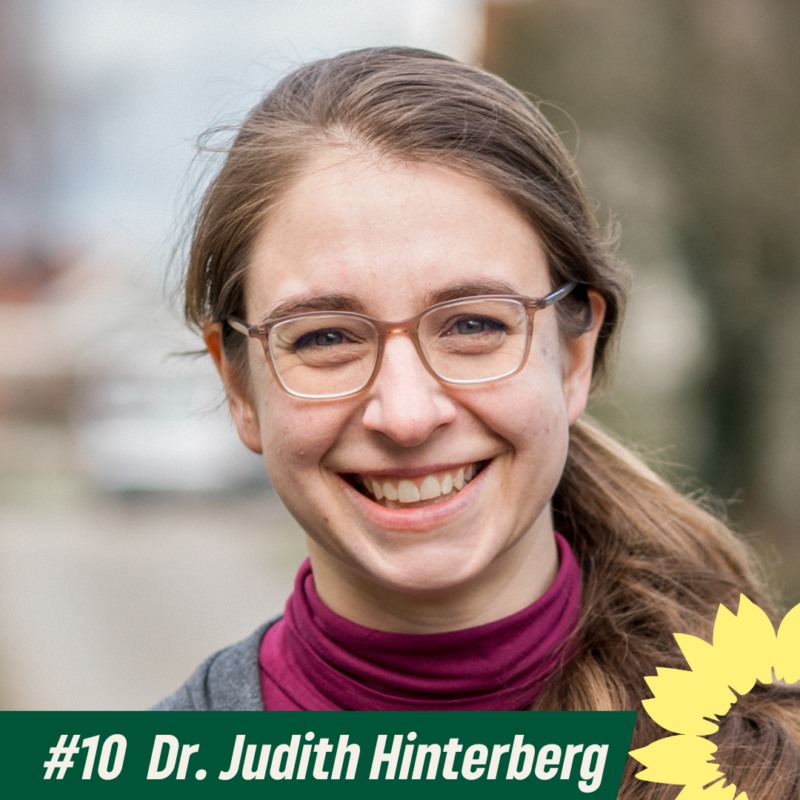 Grüne Liste Listenplatz #10 Dr. Judith Hinterberg (Bildrechte: Grüne Liste Bad Schönborn)