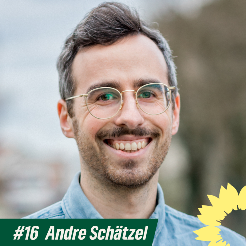 Grüne Liste Listenplatz #16 Andre Schätzel (Bildrechte: Grüne Liste Bad Schönborn)