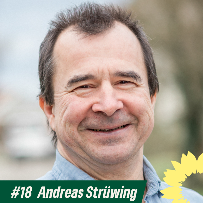 Grüne Liste Listenplatz #18 Andreas Strüwing (Bildrechte: Grüne Liste Bad Schönborn)