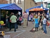 Aktiver Stand am Marktplatz