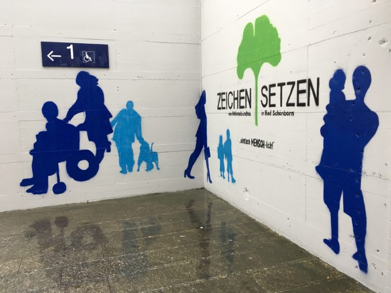 Neuanstrich der Unterführungen