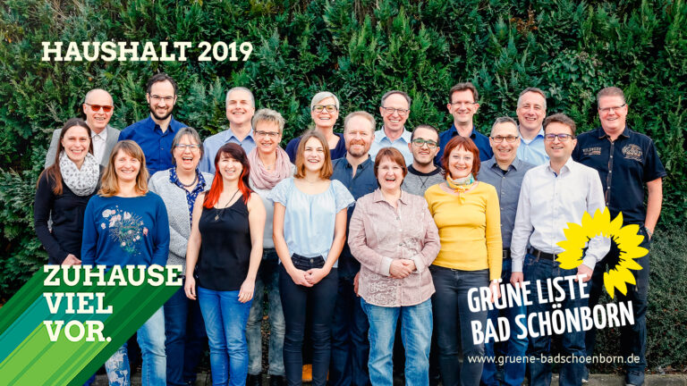 Haushaltsrede: wir haben in Bad Schönborn viel vor!