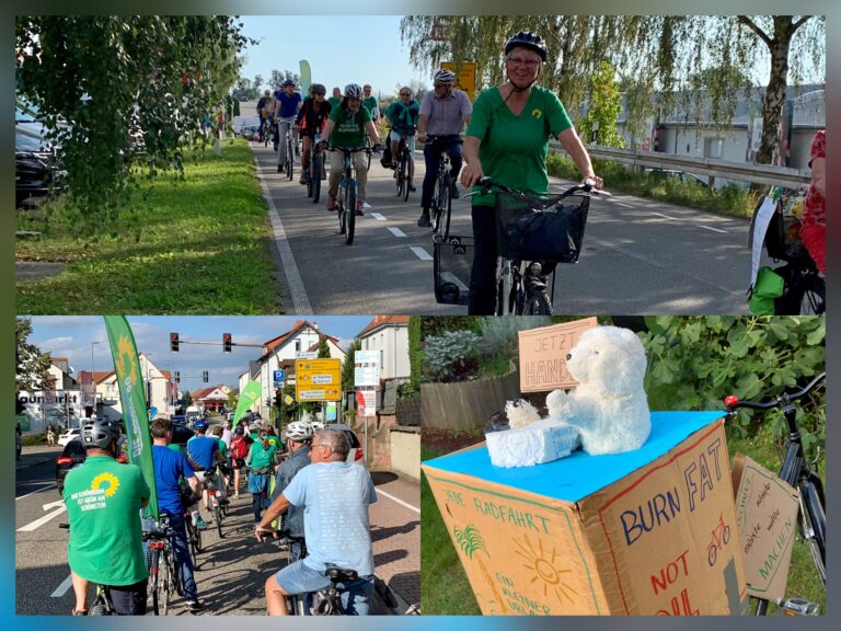 Erste Critical Mass in Bad Schönborn