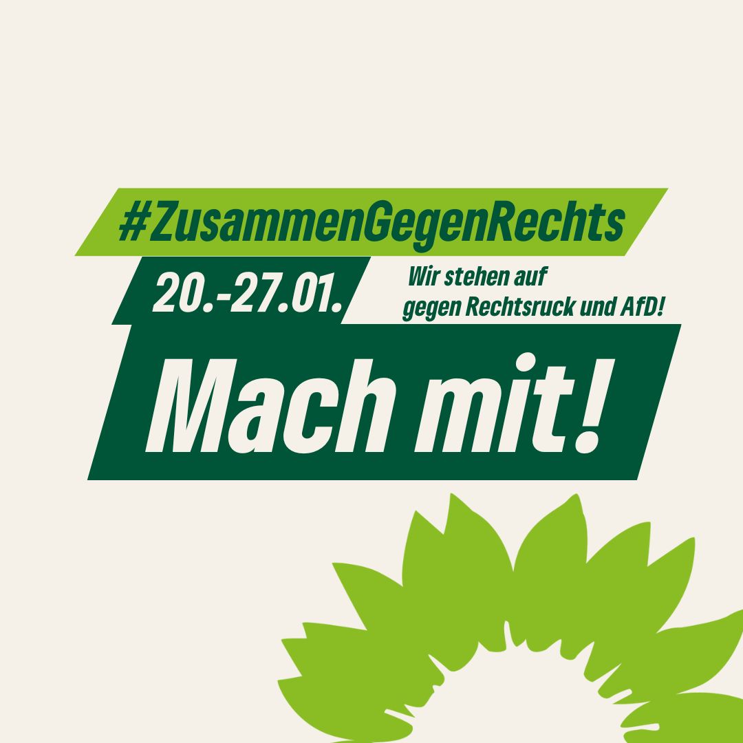 #ZusammenGegenRechts - Wir stehen auf gegen Rechtsruck und #NoAfD!