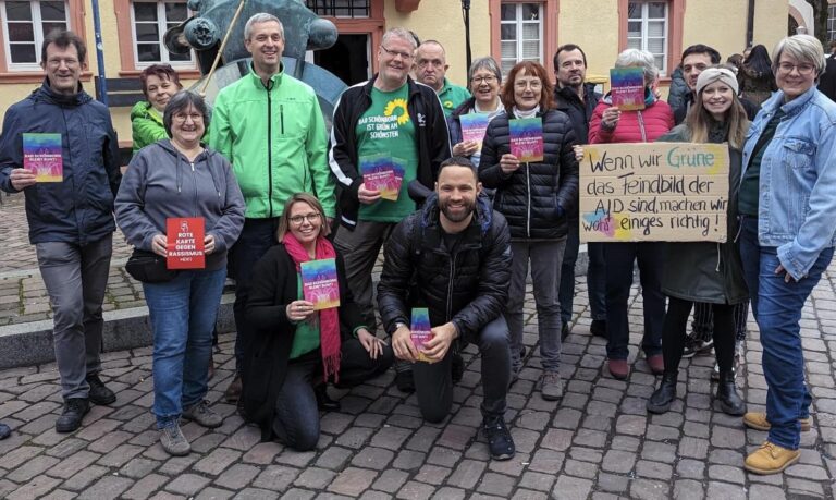 Für Vielfalt und Demokratie – dafür sind wir hier