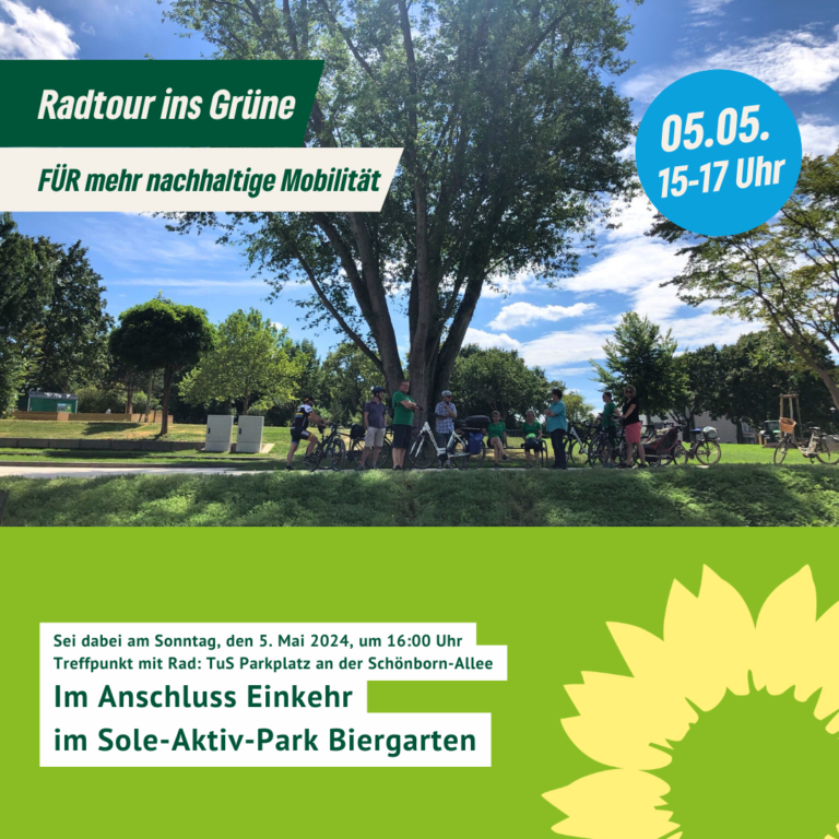Radtour ins Grüne